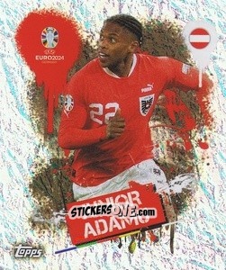 Sticker Junior Adamu - UEFA Euro 2024
 n. AUT3 - Topps