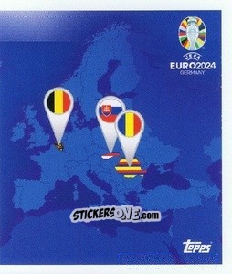 Sticker Overview - UEFA Euro 2024
 n. GE2 - Topps
