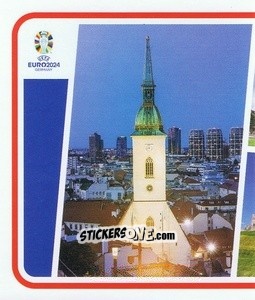 Sticker Slovakia Landmark - UEFA Euro 2024
 n. SVK-P1 - Topps