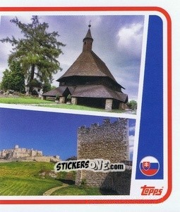 Sticker Slovakia Landmark - UEFA Euro 2024
 n. SVK-P2 - Topps