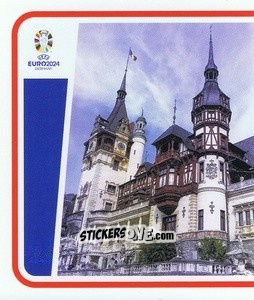 Sticker Romania Landmark - UEFA Euro 2024
 n. ROM-P1 - Topps