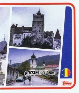 Sticker Romania Landmark - UEFA Euro 2024
 n. ROM-P2 - Topps