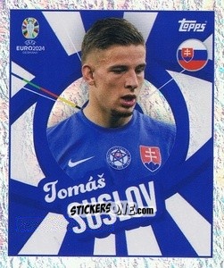 Sticker Tomáš Suslov - UEFA Euro 2024
 n. SVK-PTW - Topps