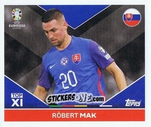 Sticker Róbert Mak - UEFA Euro 2024
 n. SVK-TOP2 - Topps