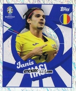 Sticker Ianis Hagi - UEFA Euro 2024
 n. ROM-PTW - Topps