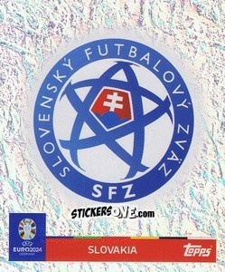 Sticker Emblem - UEFA Euro 2024
 n. SVK1 - Topps