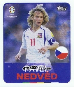 Sticker Pavel Nedved - UEFA Euro 2024
 n. LEG4 - Topps