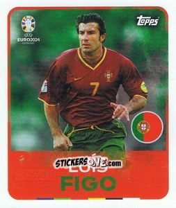 Sticker Luis Figo - UEFA Euro 2024
 n. LEG7 - Topps
