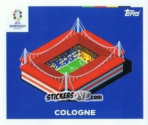 Sticker Köln - UEFA Euro 2024
 n. EURO2 - Topps