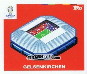 Sticker Gelsenkirchen - UEFA Euro 2024
 n. EURO6 - Topps