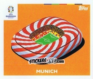 Sticker München - UEFA Euro 2024
 n. EURO9 - Topps