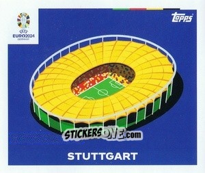 Sticker Stuttgart - UEFA Euro 2024
 n. EURO10 - Topps