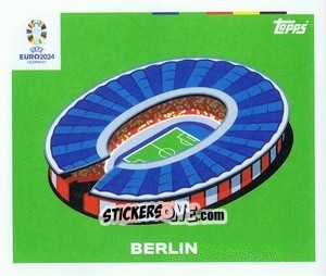 Sticker Berlin - UEFA Euro 2024
 n. EURO11 - Topps