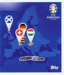 Sticker Overview - UEFA Euro 2024
 n. GA2 - Topps