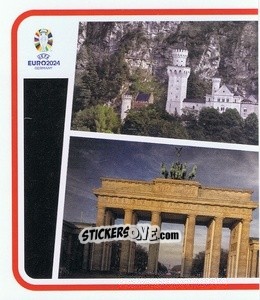 Sticker Germany Landmark - UEFA Euro 2024
 n. GER-P1 - Topps