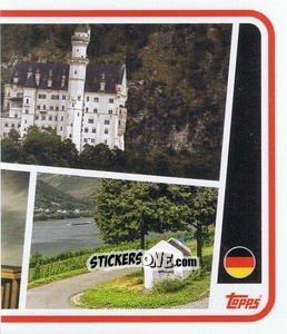 Sticker Germany Landmark - UEFA Euro 2024
 n. GER-P2 - Topps