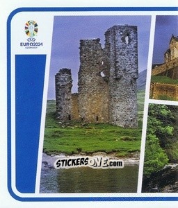 Sticker Scotland Landmark - UEFA Euro 2024
 n. SCO-P1 - Topps