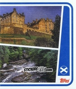 Sticker Scotland Landmark - UEFA Euro 2024
 n. SCO-P2 - Topps