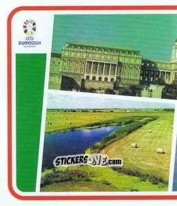 Sticker Hungary Landmark - UEFA Euro 2024
 n. HUN-P1 - Topps