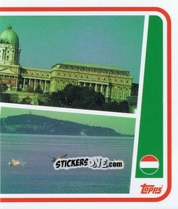 Sticker Hungary Landmark - UEFA Euro 2024
 n. HUN-P2 - Topps