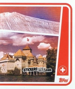 Sticker Switzerland Landmark - UEFA Euro 2024
 n. SUI-P2 - Topps