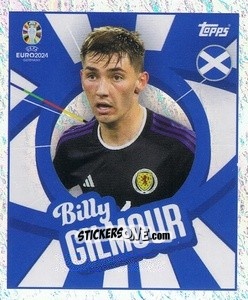 Sticker Billy Gilmour - UEFA Euro 2024
 n. SCO-PTW - Topps