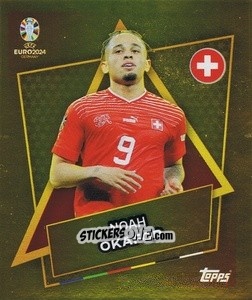 Sticker Noah Okafor - UEFA Euro 2024
 n. SUI-SP - Topps