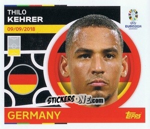 Sticker Thilo Kehrer - UEFA Euro 2024
 n. GER4 - Topps