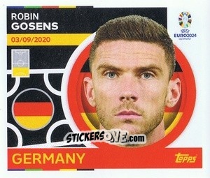 Sticker Robin Gosens - UEFA Euro 2024
 n. GER8 - Topps