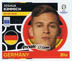 Sticker Joshua Kimmich - UEFA Euro 2024
 n. GER10 - Topps