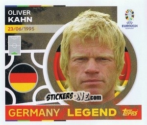 Sticker Oliver Kahn - UEFA Euro 2024
 n. GER19 - Topps