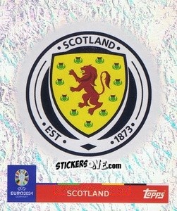 Sticker Emblem - UEFA Euro 2024
 n. SCO1 - Topps