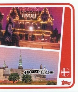 Sticker Denmark Landmark - UEFA Euro 2024
 n. DEN-P2 - Topps