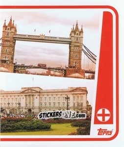 Sticker England Landmark - UEFA Euro 2024
 n. ENG-P2 - Topps