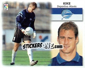 Sticker Kike - Liga Spagnola 1999-2000 n. 3 - Colecciones ESTE