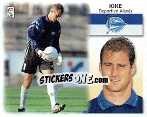 Cromo Kike - Liga Spagnola 1999-2000 - Colecciones ESTE