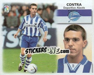 Sticker Contra - Liga Spagnola 1999-2000 - Colecciones ESTE