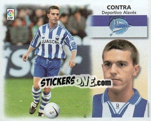 Sticker Contra - Liga Spagnola 1999-2000 n. 4 - Colecciones ESTE