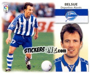 Cromo Belsué - Liga Spagnola 1999-2000 - Colecciones ESTE