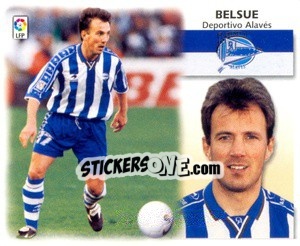 Figurina Belsué - Liga Spagnola 1999-2000 - Colecciones ESTE