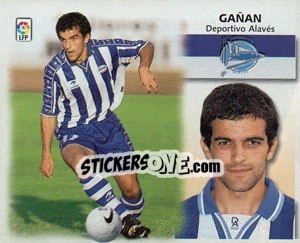 Sticker Gañan - Liga Spagnola 1999-2000 n. 6 - Colecciones ESTE