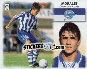 Sticker Morales - Liga Spagnola 1999-2000 n. 10 - Colecciones ESTE