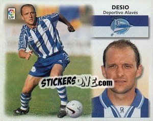 Sticker Desio - Liga Spagnola 1999-2000 n. 11 - Colecciones ESTE