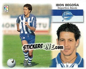 Cromo Ibon Begoña - Liga Spagnola 1999-2000 - Colecciones ESTE