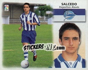 Sticker Salcedo - Liga Spagnola 1999-2000 n. 15 - Colecciones ESTE