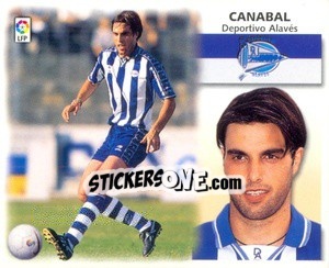 Sticker Canabal - Liga Spagnola 1999-2000 n. 16 - Colecciones ESTE