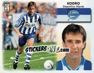 Sticker Kodro - Liga Spagnola 1999-2000 n. 22 - Colecciones ESTE