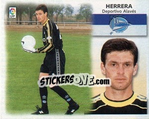 Cromo Herrera - Liga Spagnola 1999-2000 - Colecciones ESTE