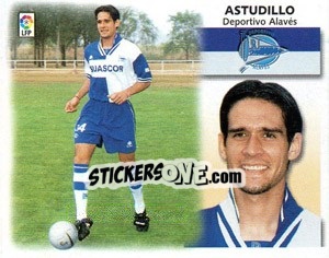 Cromo Astudillo - Liga Spagnola 1999-2000 - Colecciones ESTE