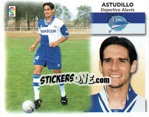 Sticker Astudillo - Liga Spagnola 1999-2000 n. 26 - Colecciones ESTE